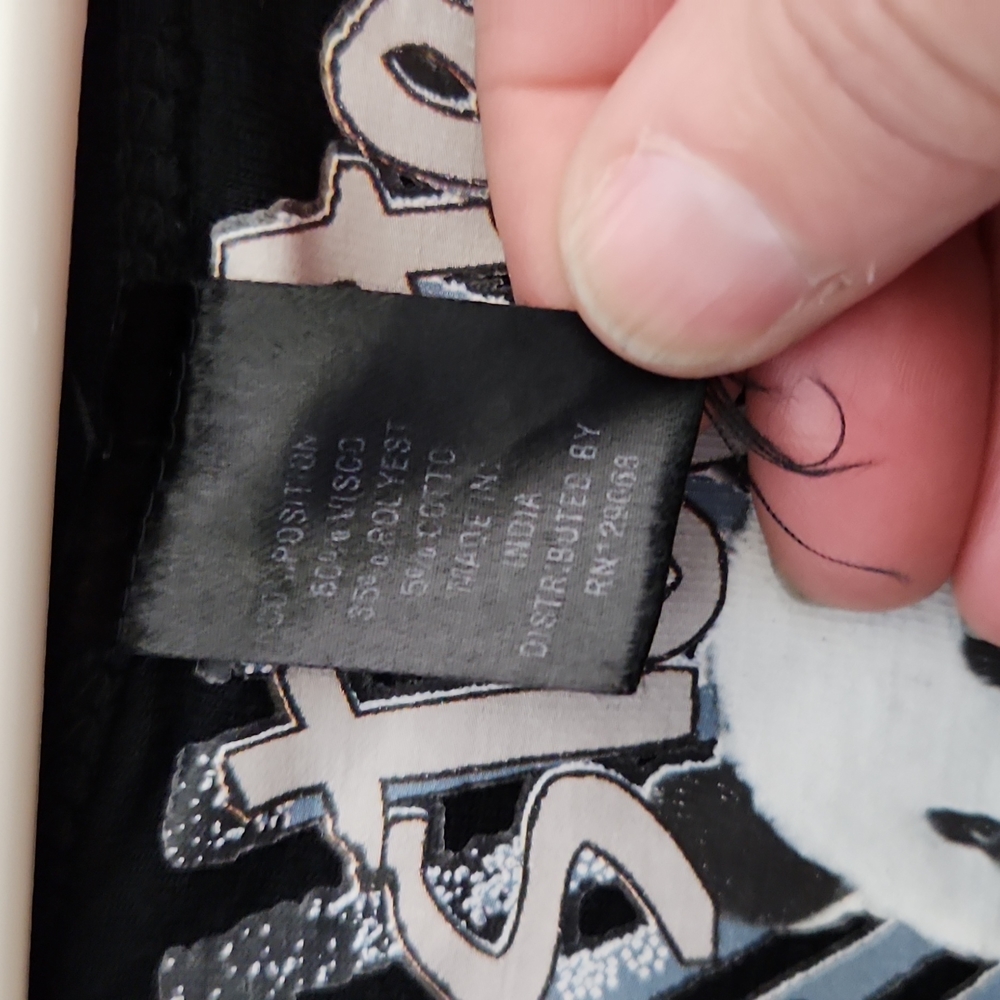 Desigual Black and Gray Patchwork Graphic Dress - Picture 5 of 16